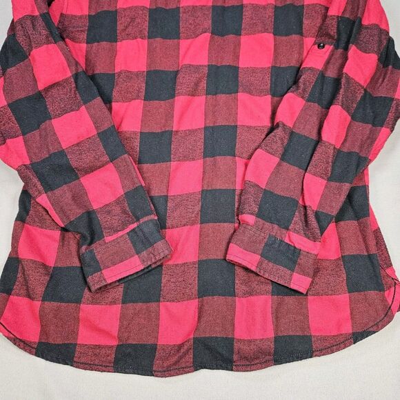 Burnside Red Lumberjack Flannel 10 Barrel Brewing Embroidered Size XL Flannel - Picture 7 of 7